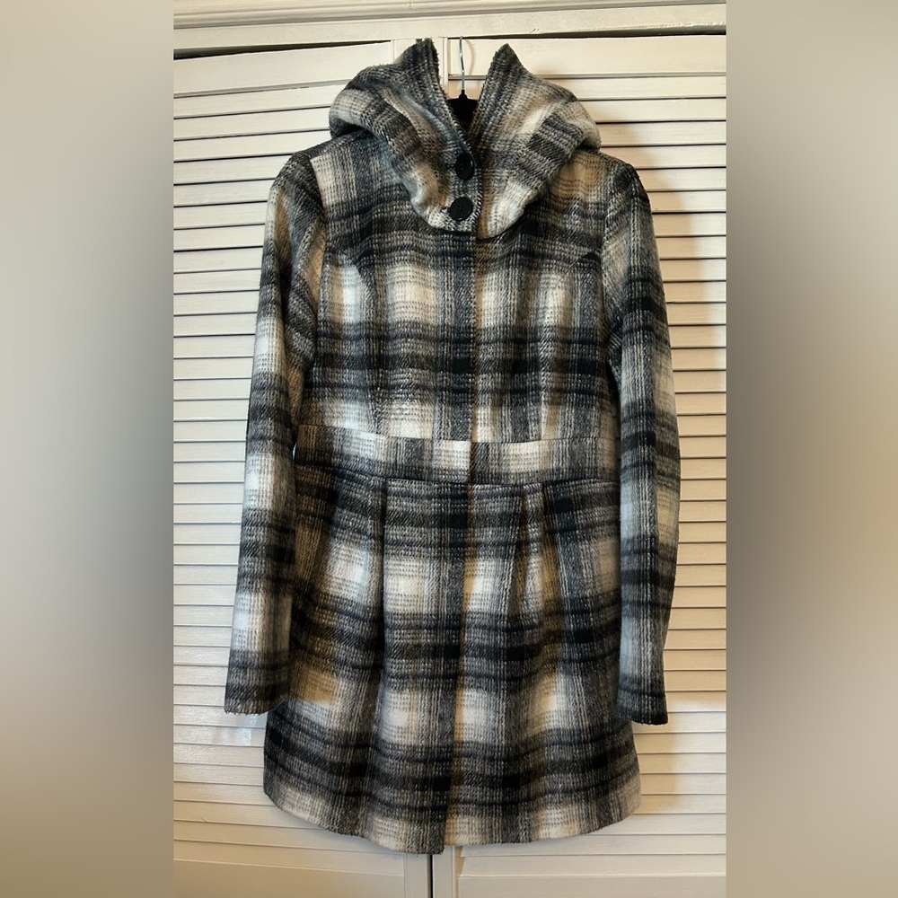 Apt.9 Plaid Hooded Women's Coat